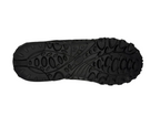 Black sole of a shoe on a white background